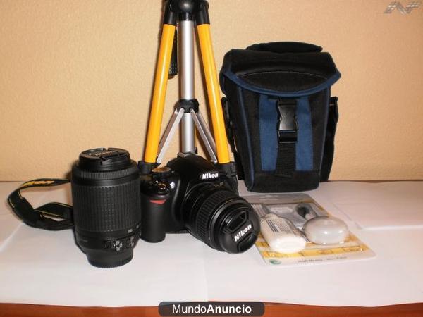 Kit camara reflex digital Nikon D3100