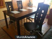 MESA DE COMEDOR+4SILLAS