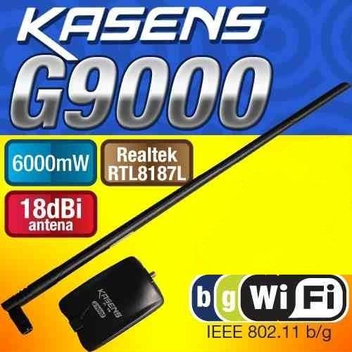 antena wifi usb Kasens g9000 .6000mW 18dbi