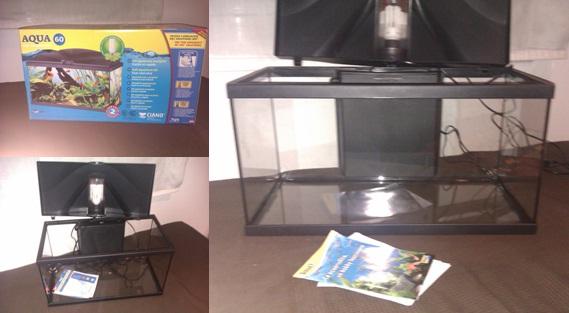 ACUARIO NUEVO Y EQUIPADO 55€