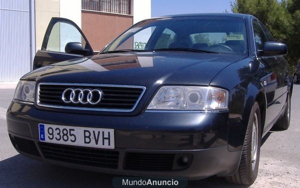 Audi A6 2.5 TDI V6 6 marchas 150CV bajo consumo altas prestaciones