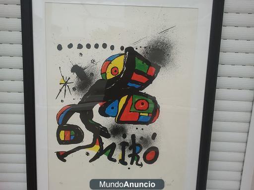 Cuadro de Miro y dali