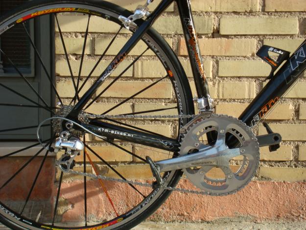 ktm prime por 2000 dura-ace, ksyrium es aniversario, talla m (52)