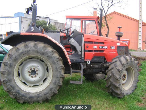 TRACTOR SAME SILVER SIN CABINA