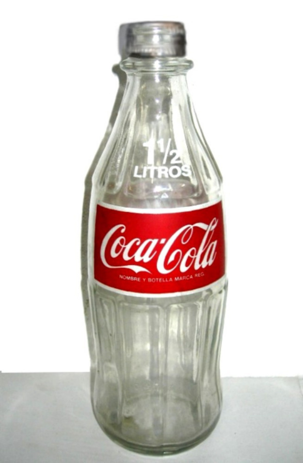 Botella antigua de coca cola LITRO Y MEDIO