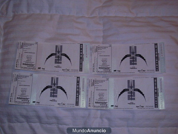 entradas u2 barcelona 30 junio 2009