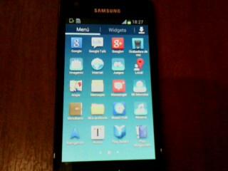 Samsumg Galaxy S II negro