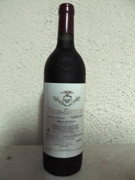 Vino Vega-Sicilia Reserva Especial UNICO 1991,1994 y 1995