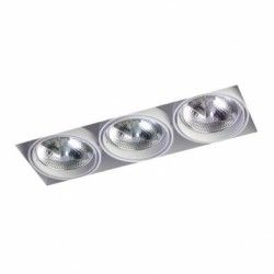 Leds C4 Architectural Downlight Multidir Trimless Rectangular 3xQr-111 - Blanco - iLamparas.com