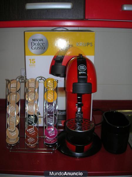 60 € - Cafetera Nescafé Dolce Gusto Krups Fontana roja