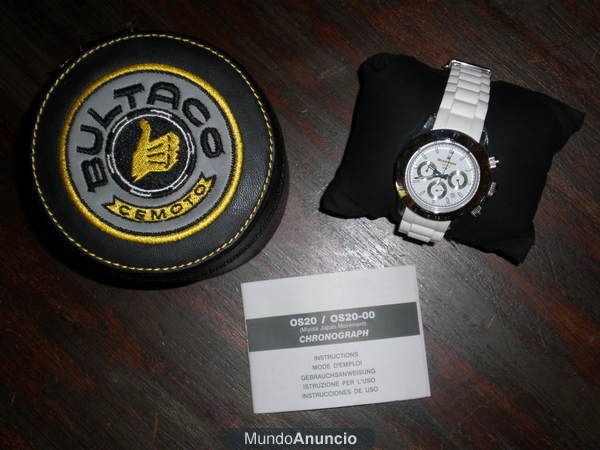 Reloj BULTACO Chrono en Blanco **A ESTRENAR**