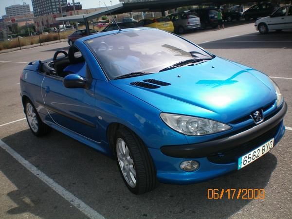 ********PEUGEOT 206 cc 2002 CABRIO COUPE 2.0 138 cv ******