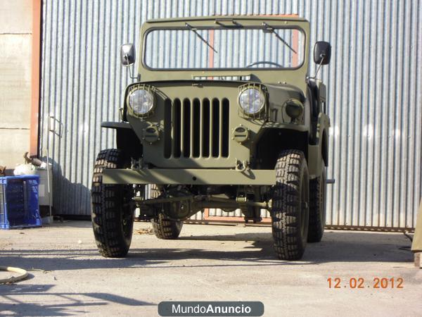 Jeep Willys CJ3,restaurado 100% militar