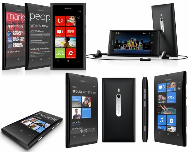 Nokia lumia 800 negro nuevos