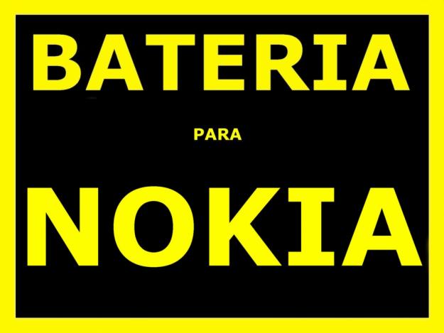 BATERIA PARA NOKIA NUEVA A ESTRENAR