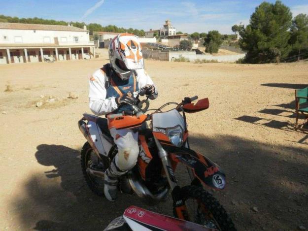 cambio ktm exc 250 2t por moto carretera naket o custom