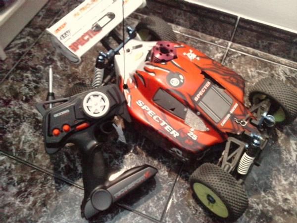 coche rc de gasolina carson especter pro (todo en kit)