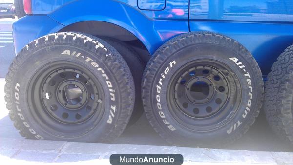 JUego ruedas 4x4 mangels+all terrain como nuevas