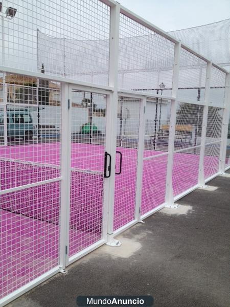 INSTALACION DE PISTAS DE PADEL – G2G CONSTRUCCIONES