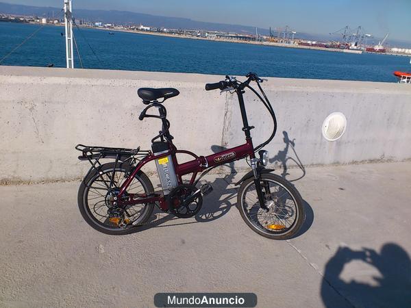 Vendo bicicleta eléctrica plegable