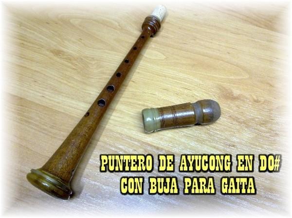 Vendo puntero de ayucong en do# con buja para gaita