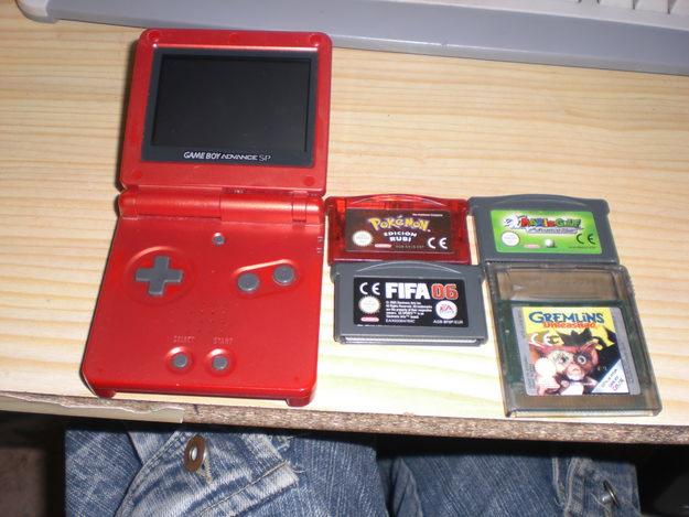 Game Boy  Sp Con Juegos