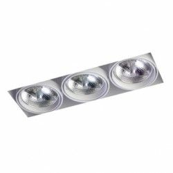 Leds C4 Architectural Downlight Multidir Trimless Rectangular 3xQr-111 - Negro - iLamparas.com