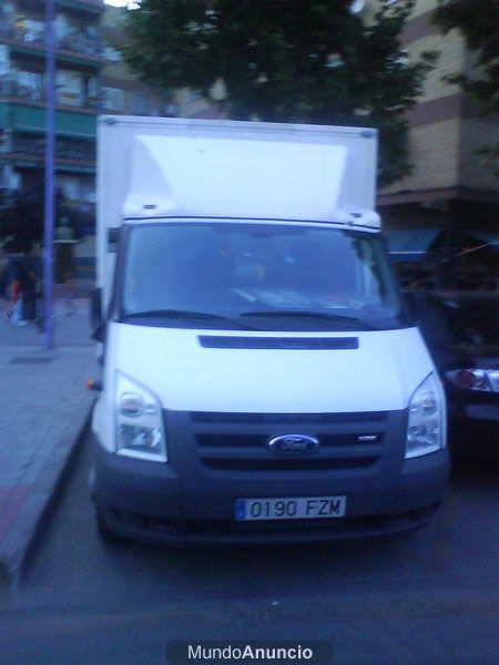 vendo furgoneta ford transit con caja e isotermo reforzado