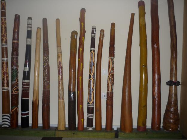 Colección de didgeridoo didjeridu yidaki