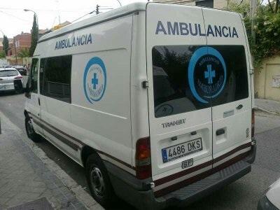 Ford transit ambulancia