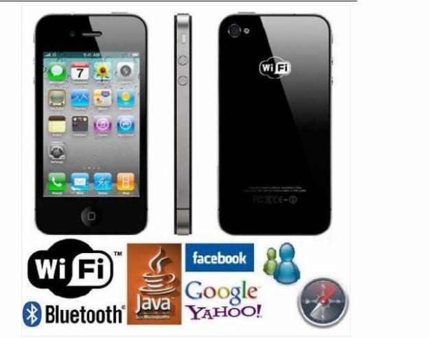 MOVIL LIBRE SMARTPHONE i68 similar al iPhone con WIFI - ENVIO GRATIS