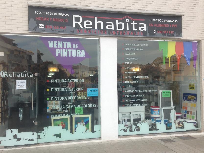 Ventanas de aluminio en Granada REHABITA