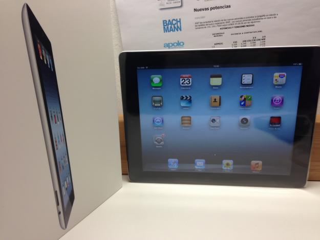 Ipad 3 4g de 32gb wi-fi  negro