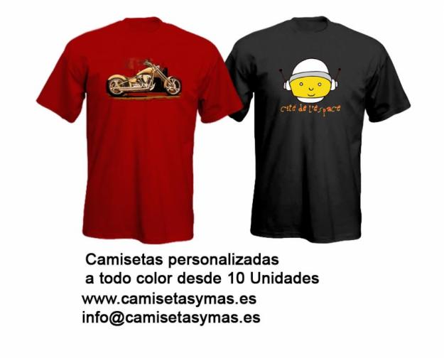 Camisetas Personalizadas Color