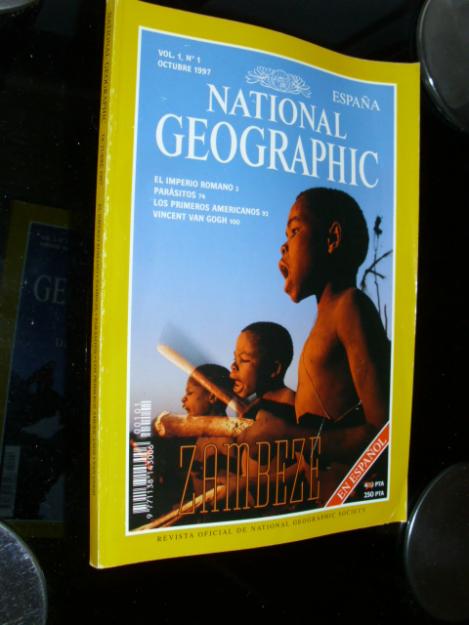 Vendo vol 1, 2 y junio 2001 national geographic españa.