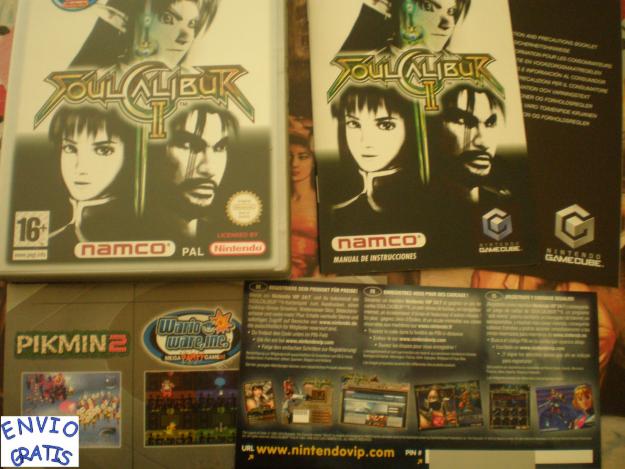 SOUL CALIBUR II 2 PARA GAMECUBE -PAL- ESPAÑA