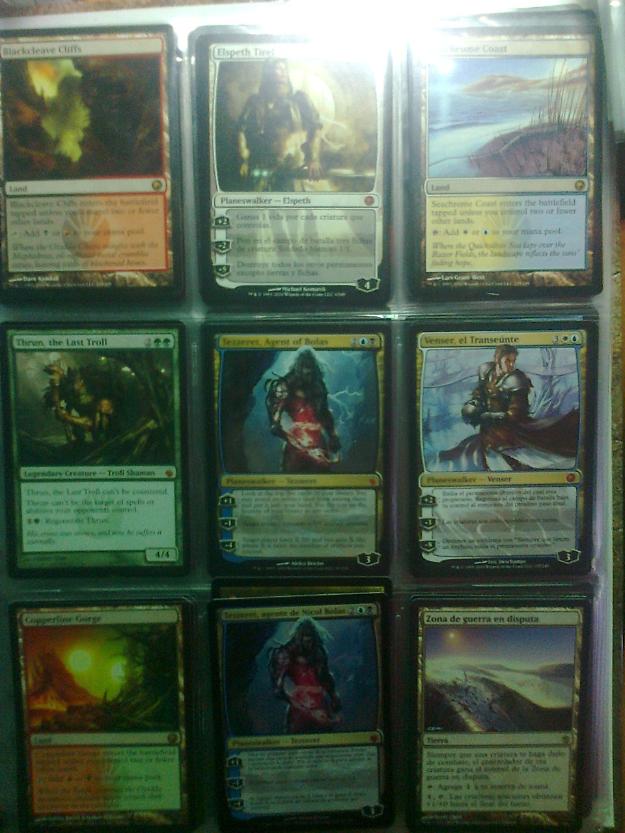 cartas magic mirrodin sitiado y scars of mirrodin