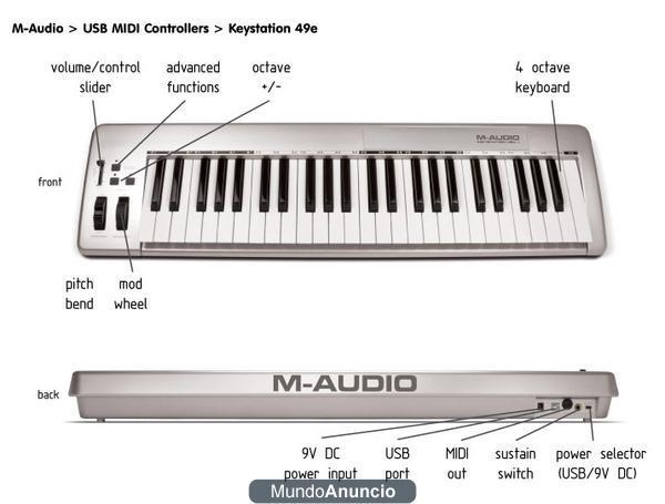 M-AUDIO KEYSTATION 49 Nuevo - Barcelona