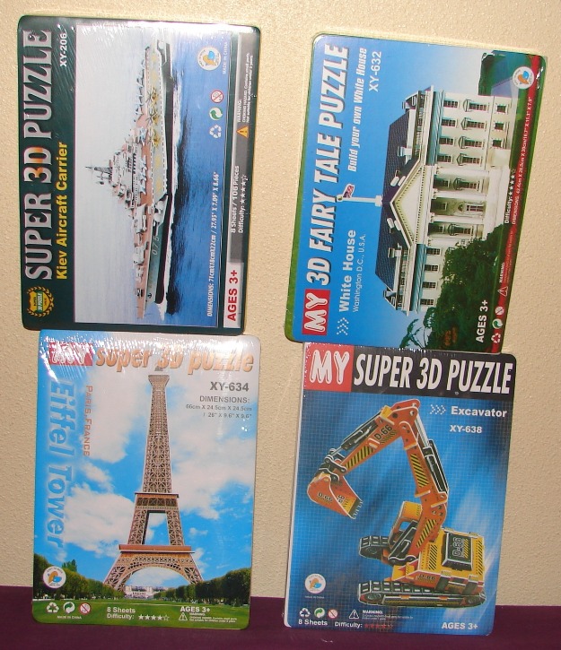 Puzzles 3d