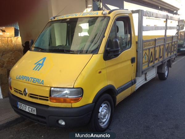 Renault Master dci caja abierta aluminio