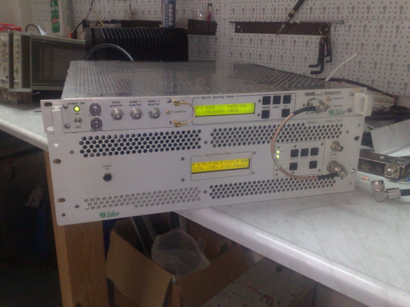 Transmisor digital dvb-t tv pll lineal 500w uhf