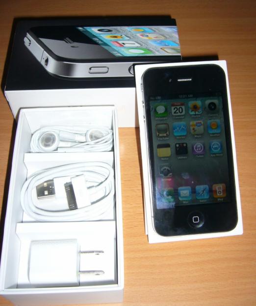 NUEVO APPLE IPHONE 4 HD 4HD 16GB 16 GB COLOR NEGRO