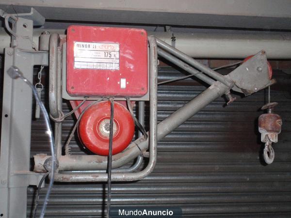 se vende elevador minor 3 300 kilos oco uso