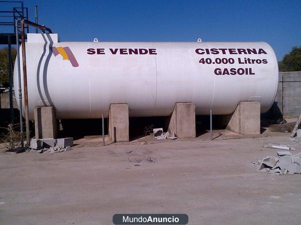 Deposito de Gasoil con capacidad de 40.000 litros