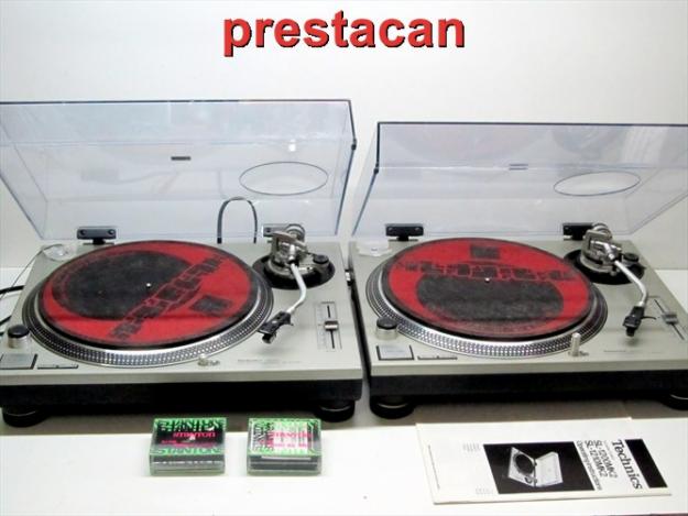 Pareja de plato SL1200mk2 tocadiscos technics