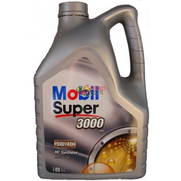 Aceite Mobil Super 3000 X1 5W40, 5 Litros