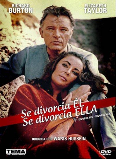 Se divorcia él, se divorcia ella (primera parte) Elizabeth Taylor Richard Burton