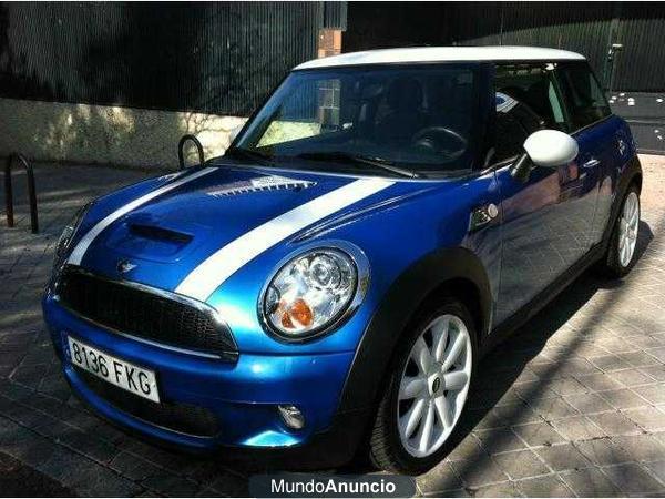 Mini Cooper S AZUL CUERO NEGRO, TECHO, MU