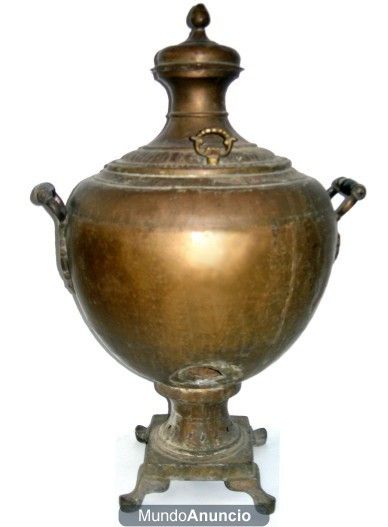 Samovar antiguo ruso