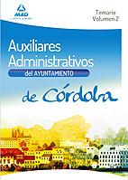 Oposicion auxiliar administrativo ayuntamiento de cordoba temario libros